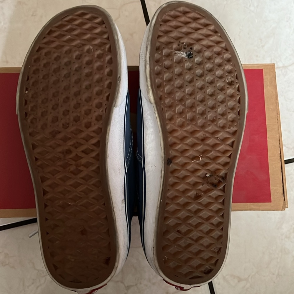 Navy Blue Authentic Vans - Picture 3 of 5